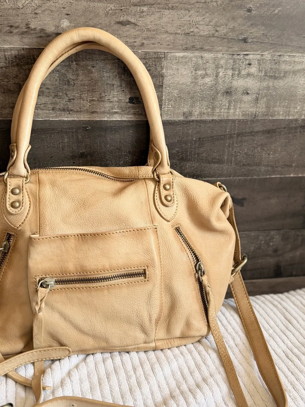 Free People BABY Emerson Handbag In Italian Straw - Picture 4 of 13